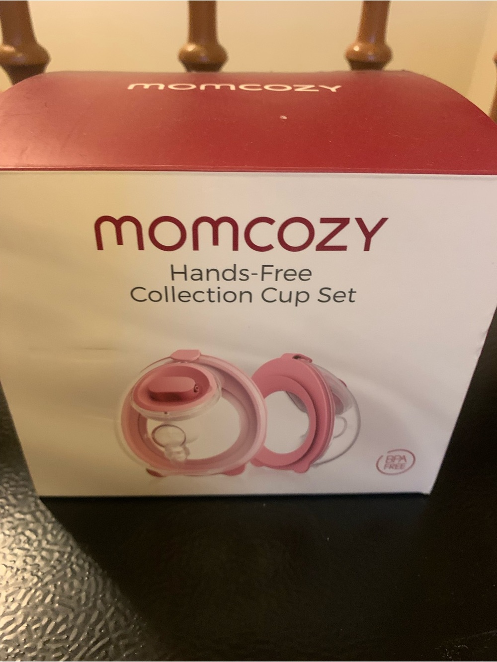 Momcozy Pink Hands-Free Collection Cup Set - Baby Feeding Cups